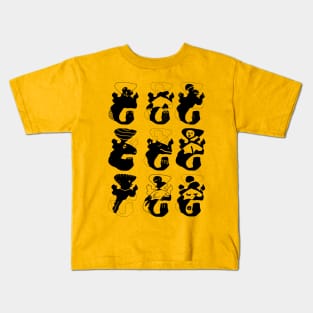 Same Shape different character Kids T-Shirt